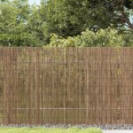 Vidaxl cl�ture de jardin 1000x90 cm roseau