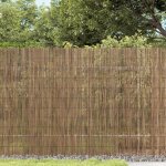 Vidaxl cl�ture de jardin 300x100 cm roseau