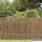 Vidaxl cl�ture de jardin 600x80 cm roseau