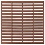 Vidaxl clôture à persiennes wpc 180x180 cm marron Vidaxl clôture à persiennes wpc 180x180 cm marron