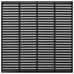 Vidaxl clôture à persiennes wpc 180x180 cm noir Vidaxl clôture à persiennes wpc 180x180 cm noir