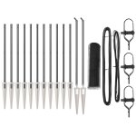 Vidaxl cl�ture avec poteaux gris 0. 4 x 25 m acier recouvert de pvc