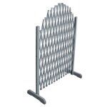 Vidaxl clôture en treillis bois de sapin massif 1, 8x1 m gris Vidaxl clôture en treillis bois de sapin massif 1, 8x1 m gris