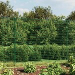 Vidaxl clôture en treillis métallique vert 1, 6x25 m acier galvanisé Vidaxl clôture en treillis métallique vert 1, 6x25 m acier galvanisé