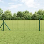 Vidaxl cl�ture euro verte 0. 6x50 m acier