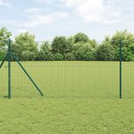 Vidaxl cl�ture euro verte 1, 2x10 m en acier