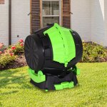 Vidaxl composteur  tambour 49, 5x44, 5x57 cm 50 l
