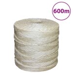Vidaxl corde 100 % sisal 2 mm 600 m