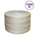 Vidaxl corde 100 % sisal 3 mm 1000 m