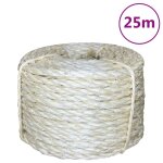 Vidaxl corde 100 % sisal 6 mm 25 m