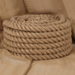 Vidaxl corde de jute 10 m de long 36 mm d'paisseur