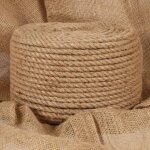 Vidaxl corde de jute 25 m de long 12 mm d'épaisseur Vidaxl corde de jute 25 m de long 12 mm d'épaisseur