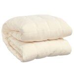 Vidaxl couverture leste crme clair 200x230 cm 13 kg tissu
