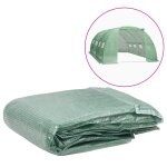 Vidaxl couverture de remplacement de serre (16 m?) 400x400x200 cm vert