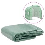 Vidaxl couverture de remplacement de serre 4 m 200x200x200 cm vert