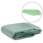 Vidaxl couverture de remplacement de serre (54 m?) 300x1800x200cm vert