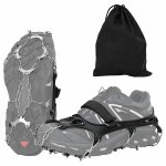 Vidaxl crampons pour chaussures noir xl