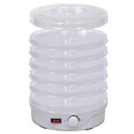 Vidaxl d��shydrateur alimentaire rond 250 w 6 plateaux
