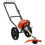 Vidaxl d�broussailleuse avec roues orange 52 cc 1, 45 kw