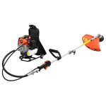 Vidaxl d�broussailleuse sac � dos conception orange 52 cc 1, 45 kw