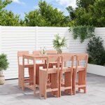 Vidaxl ensemble de bar de jardin 7 pcs bois massif douglas