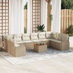 Vidaxl ensemble de canapé de jardin de 11 pièces avec coussins beige rotin synthétique acacia, vidaxl ... Vidaxl ensemble de canapé de jardin de 11 pièces avec coussins beige rotin synthétique acacia, vidaxl ...