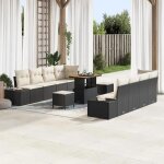 Vidaxl ensemble de canapé de jardin 11 pièces avec coussins noir poly rotin acacia, vidaxl canapé de ... Vidaxl ensemble de canapé de jardin 11 pièces avec coussins noir poly rotin acacia, vidaxl canapé de ...