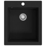 Vidaxl evier de cuisine granite noir Vidaxl evier de cuisine granite noir