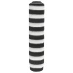Vidaxl filet brise - vue anthracite et blanc 1, 5x50 m pehd 150 g / m