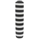 Vidaxl filet brise - vue anthracite et blanc 1, 8x25 m pehd 195 g / m