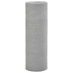 Vidaxl filet brise - vue gris clair 1, 5x50 m pehd 150 g / m