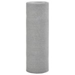 Vidaxl filet brise - vue gris clair 1, 5x50 m pehd 195 g / m