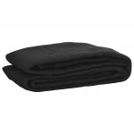 Vidaxl filet de conteneur pehd 4 x 9 m noir