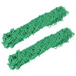 Vidaxl filets � foin 2 pcs rectangulaire vert 200x120 cm pp
