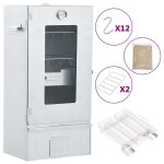 Vidaxl fumoir a four a bbq gnrateur de fume froide acier galvanis