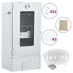 Vidaxl fumoir a four a bbq gnrateur de fume froide acier galvanis