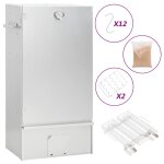 Vidaxl fumoir a four a bbq gnrateur de fume froide acier galvanis