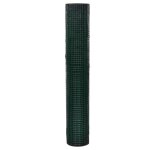 Vidaxl grillage acier galvanis et revtement en pvc 10x1 m vert