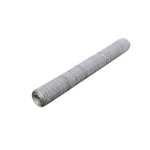 Vidaxl grillage pour voli�re acier galvanis� 25 x 0, 5 m argent�