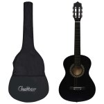 Vidaxl guitare classique avec sac de dbutants et enfants noir 1 / 2 34
