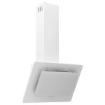 Vidaxl hotte murale 60 cm acier inoxydable et verre tremp blanc