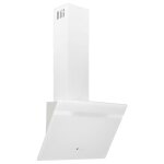 Vidaxl hotte murale 60 cm acier et verre tremp blanc
