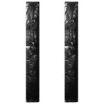 Vidaxl housses de parasol avec fermeture clair 2 pcs pe 175 cm
