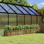 Vidaxl jardini�res 2 pcs bois de pin impr�gn�