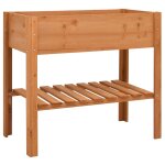 Vidaxl jardini�re 88x43x80 cm bois de sapin