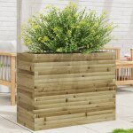 Vidaxl jardini�re 90x40x68, 5 cm bois de pin impr�gn�