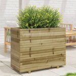 Vidaxl jardini�re 90x40x72, 5 cm bois de pin impr�gn�