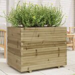 Vidaxl jardini�re 90x60x72, 5 cm bois de pin impr�gn�