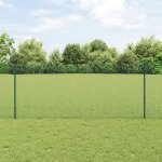 Vidaxl kit de clôture de jardin en grillage a poules ensemble de 2 vert Vidaxl kit de clôture de jardin en grillage a poules ensemble de 2 vert
