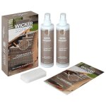Vidaxl kit d'entretien du rotin / textilène de meubles de jardin 2x250ml Vidaxl kit d'entretien du rotin / textilène de meubles de jardin 2x250ml